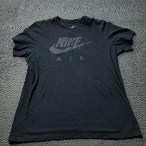 Nike Air T Shirt Mens M Medium Short Sleeve Black